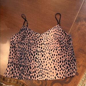 Good American Spotted Cami Top